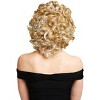 HalloweenCostumes.com One Size Fits Most Women Grease Women's Bad Sandy Wig, Yellow - 3 of 3