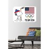 Trends International Team USA x Peanuts – Olympic Hockey Snoopy Unframed Wall Poster Prints - 2 of 4