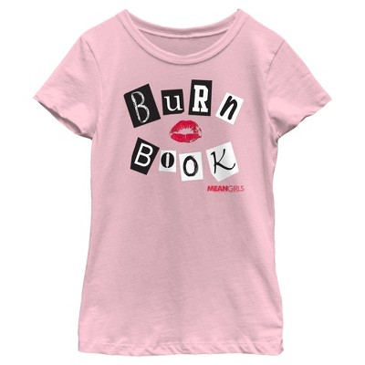 Girl's Mean Girls Burn Book T-shirt : Target