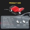 Car Dolly Set of 2, 5000 LBS Capacity Wheel Dolly, Heavy Duty Vehicle Dolly for Moving Car with 2.5 Inch Nylon Wheels, Bolts Resist Tire Wear - 2 of 4