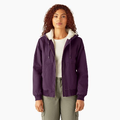 Dickies Women's Fleece Lined Duck Canvas Jacket