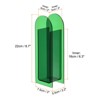 Unique Bargains Geometric Plastic Arch Acrylic Decorative Floral Vase Clear - 2 of 3