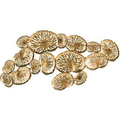 Coral Plate Wall Décor - Gold - Safavieh