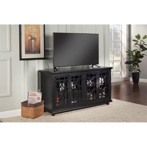 Cassandra 63" TV Stand Antique Black - Martin Svensson Home - 1 of 4