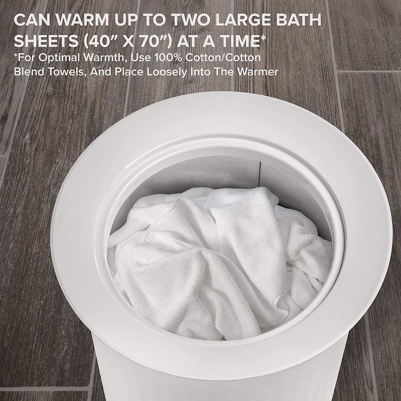 Live Fine Bathroom Towel Warmer, Large Blanket & Towel Heater, 5 of 7
