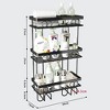GustoWave Wall-Mounted Bathroom Toilet Shelf for Over Toilet - 2 of 3