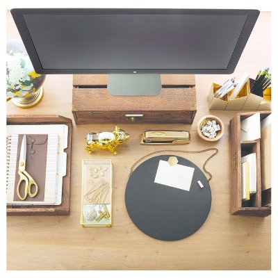 gold desk organizer target