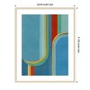 Amanti Art Keep in Your Lane IV by Pippin Schupbach Wood Framed Wall Art Print - 4 of 4