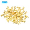 Unique Bargains Metal Bulk Elegant DIY Crafts Jewelry Making Initial Pendants 50 Pcs - 3 of 4