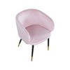 Meridian Furniture,Louise Velvet Dining Chair - 4 of 4