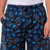Harry Potter Pajamas Hogwarts House Crest All Over Print Pj Sleep Shorts - 3 of 4