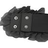 Elerevyo Women's Big Double-Flower Stretchy Elastic Wide Chunky Dress Waistband Belts - 3 of 4