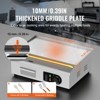 VEVOR Commercial Electric Griddle, 3200W Countertop Flat Top Grill, 122℉-572 ℉ Adjustable Temp, Stainless Steel Griddle Grill - 3 of 4