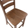 New Classic Furniture,Salem 5 Pc Counter Ht Dining Set, Table & 4 Chairs -  Tobacco - 2 of 4