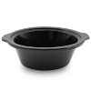 Elite Cuisine 6qt Diamont Slow Cooker - Black - 4 of 4
