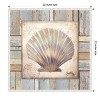 Amanti Art Beach Shell I by Elizabeth Medley Canvas Wall Art Print Framed 22 x 22-in. - 4 of 4
