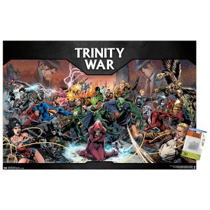 Trends International DC Comics - The Trinity War Unframed Wall Poster Prints - 1 of 4