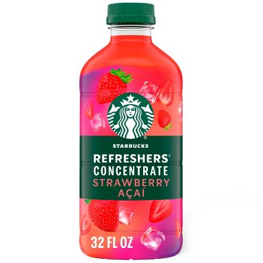 Starbucks Refreshers Strawberry Acai Concentrate - 32 fl oz