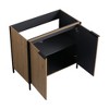SEVOBAL Bathroom Vanities 36 Inch Freestanding Vanity Soft Close Door for Bathroom, Brown, 35.06"*19.5"*32.69" - 2 of 4