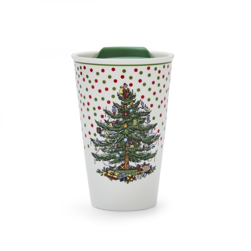 Spode Christmas Tree Polka Dot Travel Mug - 8 oz., 2 of 7