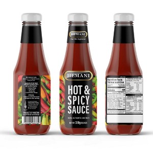 HEMANI Hot & Spicy Sauce 300g - Chutney - Ready To Use - Dipping sauce for Chicken Wings, Pizza, Marinades, Fries, Veggies - 1 of 3