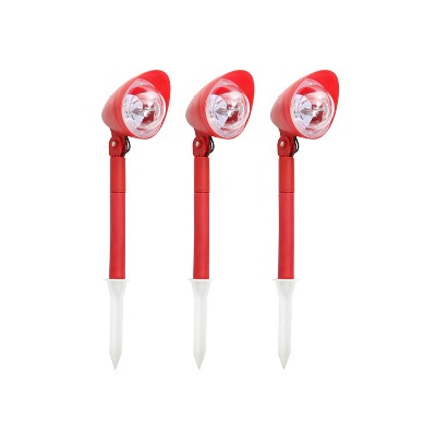 17" Resin Garden Pathway LED Lights - Set of 3 - Alpine Corporation