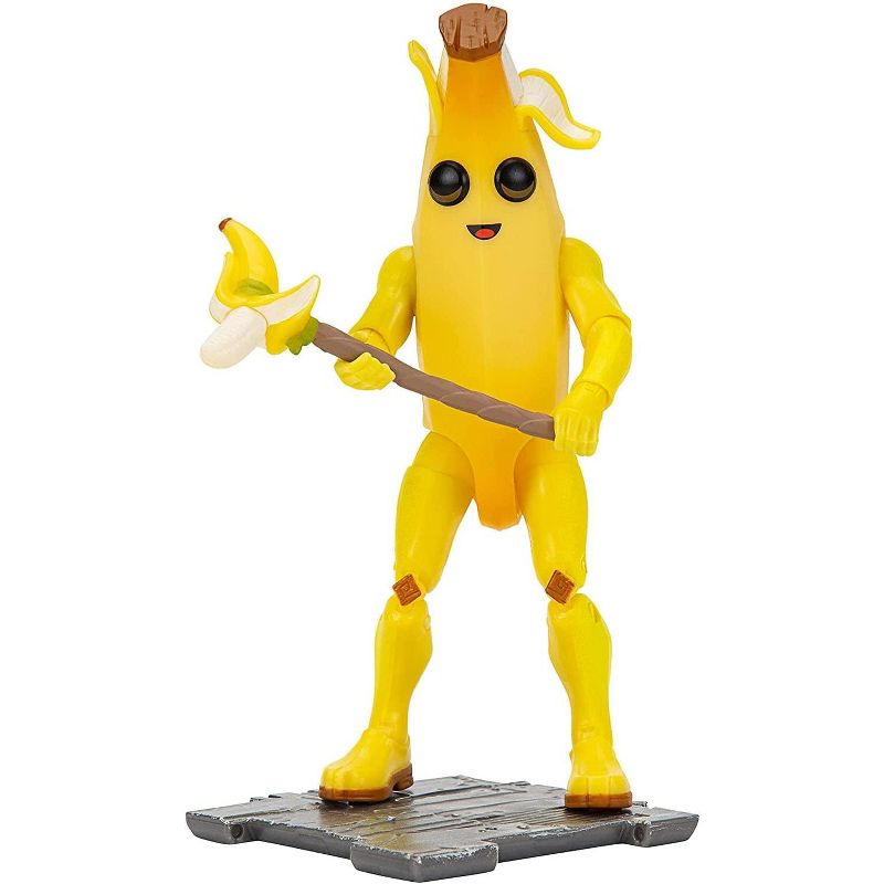 Jazwares, Inc. Fortnite Solo Mode 4 Inch Action Figure | Peely, 1 of 4