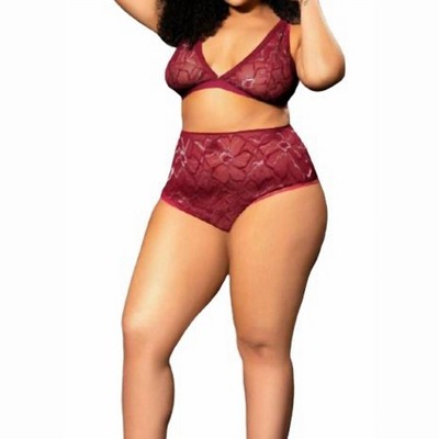 Women's Exquisite 2 Piece Bra Set - Plus - Mapale