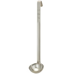HIC 18/8 Stainless Steel Single-Piece Kitchen and Sauce Ladle, 1 ounce - 1 of 2