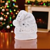 Unique Bargains Christmas Hat Gold-stamped Stars Christmas Hat Polyester Non-woven Fabric 11.81"x16.93" 1 Pc - 2 of 4