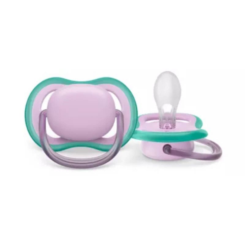 Avent Philips Ultra Air Pacifier 6-18 Months - Blue/Lilac - 2pk, 4 of 8