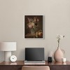 Art Remedy Flower Piece in Glass Vase Vintage Classic Roses Wall Art Framed - 2 of 4