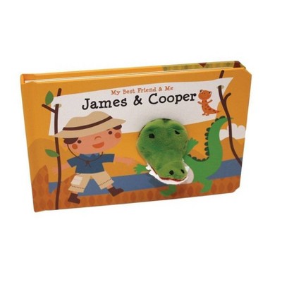 James & Cooper Finger Puppet Book - (My Best Friend & Me) by  Mariska Vermeulen (Board Book)