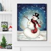Courtside Market Snowman Cheers II 16x20 Gallery-Wrapped Canvas - 2 of 4
