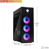 HP OMEN 45L GT22-3090 Gaming Desktop Intel Core Ultra 9 285K 64GB RAM 2TB SSD NVIDIA GeForce RTX 5090 Black - 3 of 4