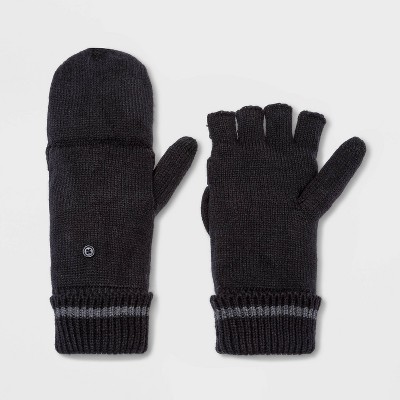 Men's Knit Gloves - Goodfellow & Co™ Black One Size