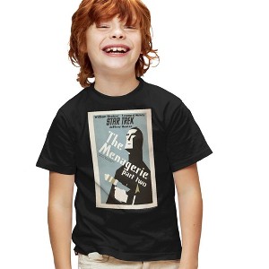 Boys' Star Trek Tos Episode 12 T-Shirt Black X Small - 1 of 4