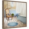 Amanti Art Sundance Bath I by Elizabeth Medley Canvas Wall Art Print Framed 16 x 16-in. - 3 of 4