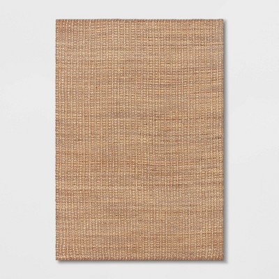 7'x10' Basket Weave Woven Area Rug - Threshold™