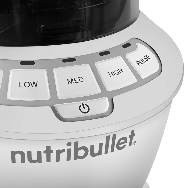 nutribullet Blender Full Size Combo 1200 Watt 640z NBF20500AW - Matte White, 5 of 11
