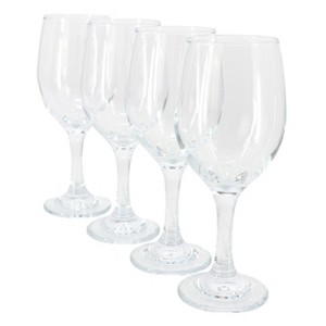 Gibson Home Belinni 4 Piece 14.2 Ounce Classic Wine Glass Set - 1 of 4