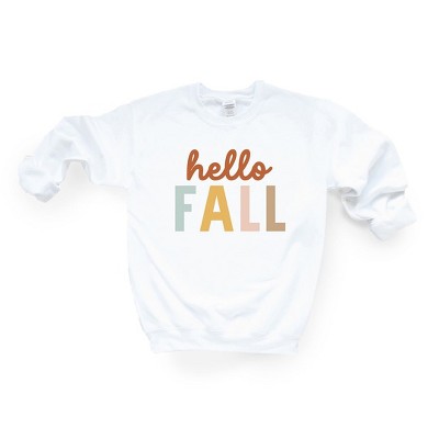 Simply Sage Market Women's Graphic Sweatshirt Hello Fall Colorful