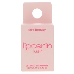 Kara Beauty Lipcerin Lush Lip Balm Treatment Barely There 0.49 oz - 1 of 2