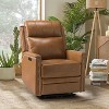Ottfried Genuine Leather Power Recliner | ARTFUL LIVING DESIGN - 2 of 4