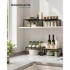 LunaLulinlk 2 Pack Spice Rack, Cabinet Shelf Organizers, Shelf Organizer, Countertop Organizer - 4 of 4