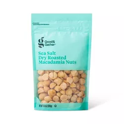 Sea Salt Roasted Macadamia Nuts - 10oz - Good & Gather™