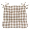 Kate Aurora Country Living Gingham Plaid Checkered Country Farmhouse Chair Cushion Pads - image 3 of 3