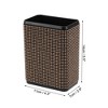Unique Bargains Car Trash Can with Hook and Back Clip Hanging Plastic Trash Bin 1 Pc - 3 of 4