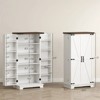 LunaLulinlk Kitchen storage cabinet with adjustable shelves for kitchen, living room or bathroom - 3 of 4