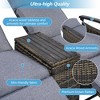 FURNIinspire Patio Chaise Lounges Adjustable Backrest, Outdoor Balcony Porch Lounge with Armrest and Built in Storage Table, Gray, 53.3"*23.6"*46.1" - 3 of 4
